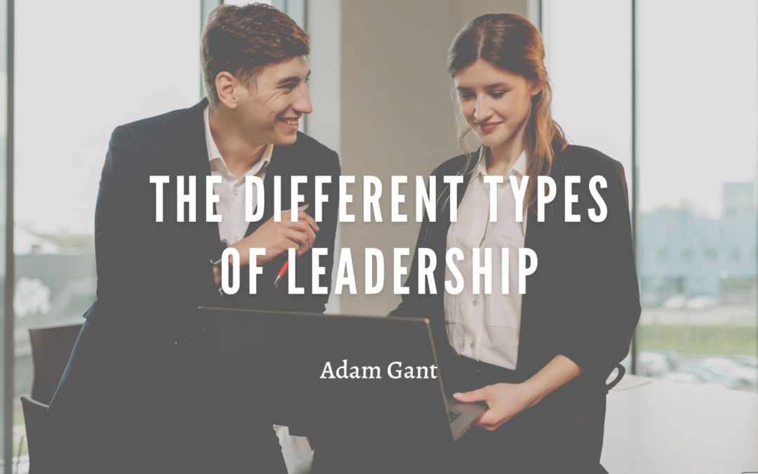 Adam Gant The Different Types Of Leadership